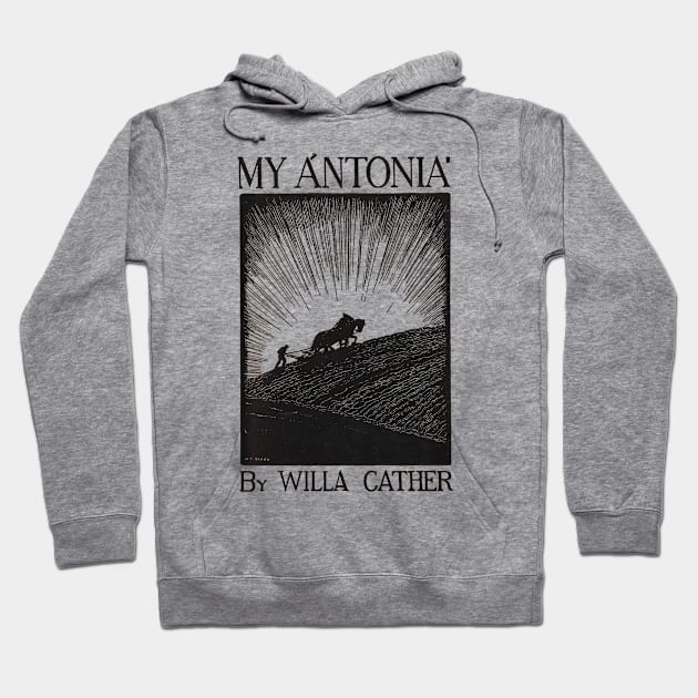 My Antonia Willa Carter Book Cover Hoodie by buythebook86